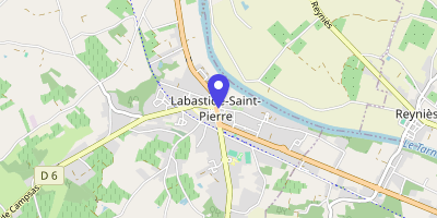 Carte OpenStreetMap — Place de la Mairie, Labastide-Saint-Pierre