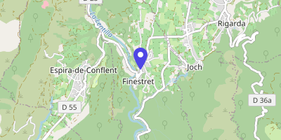 Carte OpenStreetMap — Finestret