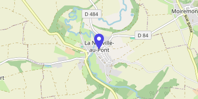 Carte OpenStreetMap — Place Eugène-Rouyer, La Neuville-au-Pont