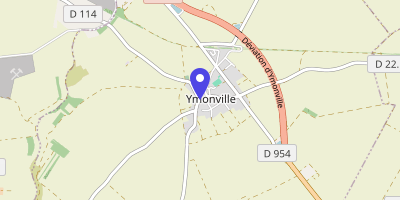 Carte OpenStreetMap — Place des Saints-Pères, Ymonville