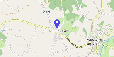 Carte OpenStreetMap — 4 place de l'Église, Saint-Romain