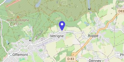 Carte OpenStreetMap — 54 Grande-Rue, Vétrigne