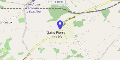 Carte OpenStreetMap — Route de Falaise, Saint-Pierre-des-Ifs