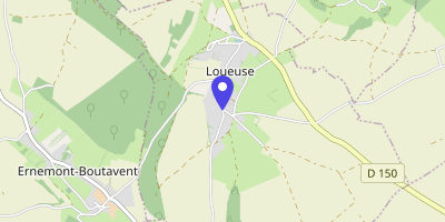 Carte OpenStreetMap — 21 rue des Puits, Loueuse