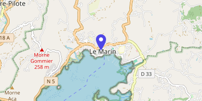Carte OpenStreetMap — 26 rue Osman-Duquesnay, Le Marin