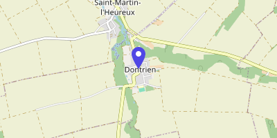 Carte OpenStreetMap — 32 Grande-Rue, Dontrien