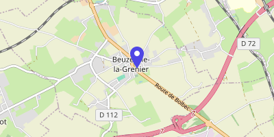 Carte OpenStreetMap — 2 place de la Mairie, Beuzeville-la-Grenier
