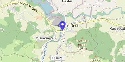Carte OpenStreetMap — 3 route de Limoux, Moulin-Neuf