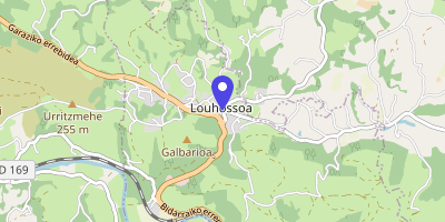 Carte OpenStreetMap — 163 Karrika-Nagusia, Louhossoa