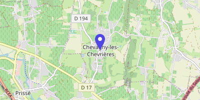 Carte OpenStreetMap — 10 rue du Lavoir, Chevagny-les-Chevrières