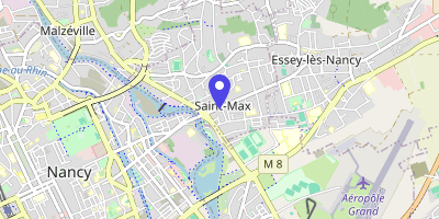 Carte OpenStreetMap — 32 avenue Carnot, Saint-Max