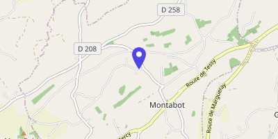 Carte OpenStreetMap — Montabot