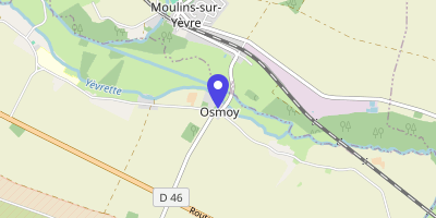 Carte OpenStreetMap — Le Bourg, Osmoy