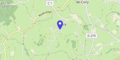 Carte OpenStreetMap — 561 route de l'Église-Saint-André, Prizy
