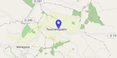 Carte OpenStreetMap — 20 place de la Mairie, Tourrenquets