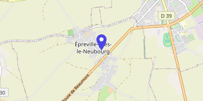 Carte OpenStreetMap — 8 rue de la Mairie, Épreville-près-le-Neubourg