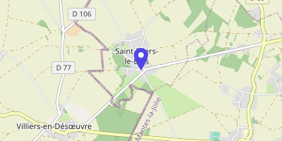 Carte OpenStreetMap — 5 rue de la Mairie, Saint-Illiers-le-Bois