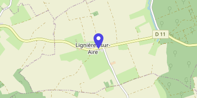 Carte OpenStreetMap — 18 Grande-Rue, Lignières-sur-Aire