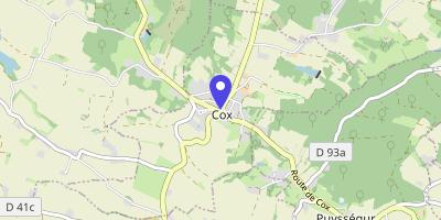 Carte OpenStreetMap — 1 rue des Métiers, Cox