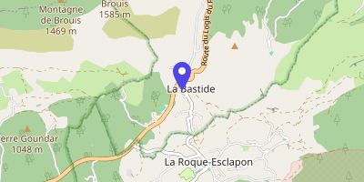 Carte OpenStreetMap — 32 chemin du Château, La Bastide