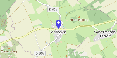 Carte OpenStreetMap — 64 rue de l'École, Monneren