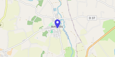 Carte OpenStreetMap — 1 place Centrale, Amanlis