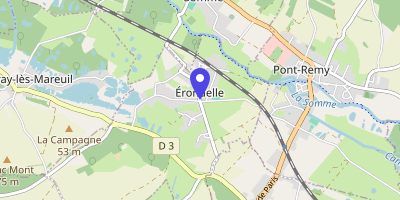 Carte OpenStreetMap — 2 rue Verte, Érondelle