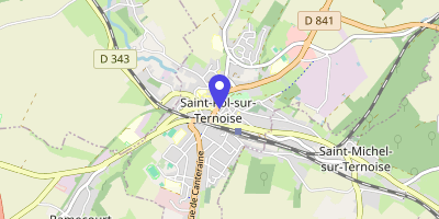 Carte OpenStreetMap — Place de l'Hôtel-de-Ville, Saint-Pol-sur-Ternoise Cedex