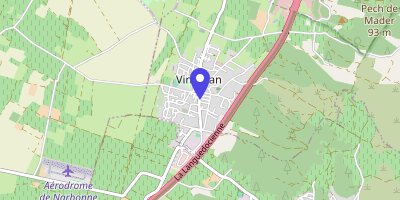 Carte OpenStreetMap — 9 rue Jean-Jaurès, Vinassan