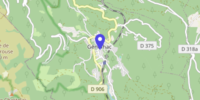 Carte OpenStreetMap — 54 Grand rue, Génolhac