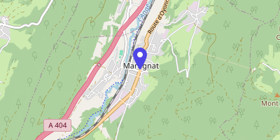 Carte OpenStreetMap — 195 Grande rue, Martignat