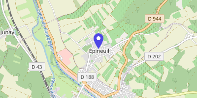Carte OpenStreetMap — 2 rue de l'Abbé-Gautier, Épineuil