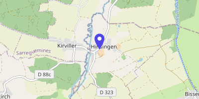 Carte OpenStreetMap — 18 rue Principale, Hinsingen