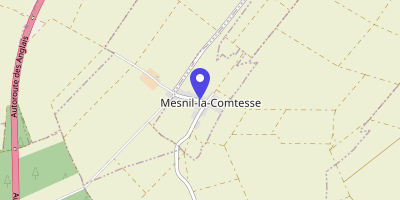 Carte OpenStreetMap — 18 rue Principale, Mesnil-la-Comtesse