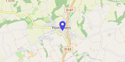 Carte OpenStreetMap — 20 rue Docteur-Vourc'h, Plomodiern