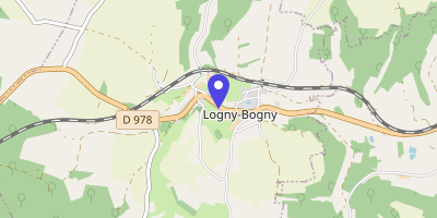 Carte OpenStreetMap — 7 rue de la Halle, Logny-Bogny