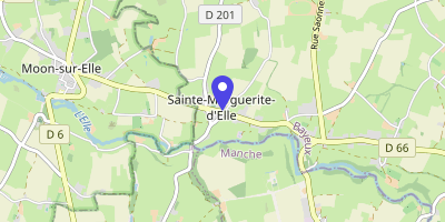 Carte OpenStreetMap — 2 bis route de la Mairie, Sainte-Marguerite-d'Elle