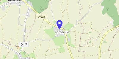 Carte OpenStreetMap — 7 bis rue de l'Église, Forceville-en-Amiénois