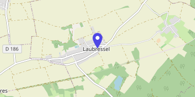 Carte OpenStreetMap — 2 rue du Presbytère, Laubressel