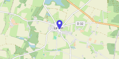 Carte OpenStreetMap — 11 rue du Sapin, Le Pin