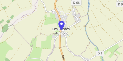 Carte OpenStreetMap — 3 place de l'École, Les Bordes-Aumont