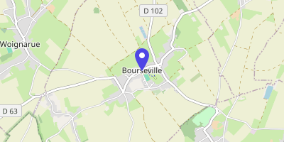 Carte OpenStreetMap — 305 Grande rue, Bourseville