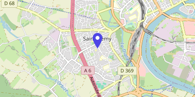 Carte OpenStreetMap — 1 place Jean-Jaurès, Saint-Rémy