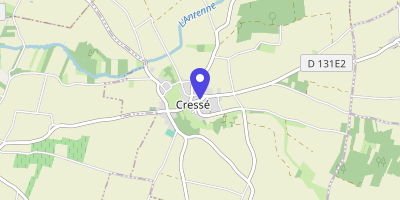 Carte OpenStreetMap — 18 rue de Gâte-Grenier, Cressé