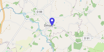 Carte OpenStreetMap — 5 rue de la Mairie, Dinsac