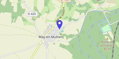 Carte OpenStreetMap — 4 place de la Mairie, May-en-Multien