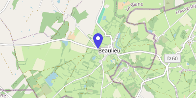 Carte OpenStreetMap — 3 rue de la Mairie, Beaulieu