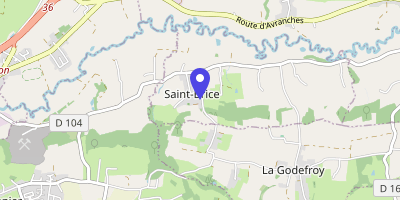 Carte OpenStreetMap — Le Bourg, Saint-Brice