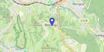 Carte OpenStreetMap — 14 place de Verdun, Montaigu