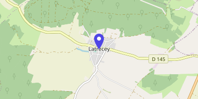 Carte OpenStreetMap — 2 bis Grande-Rue, Latrecey-Ormoy-sur-Aube